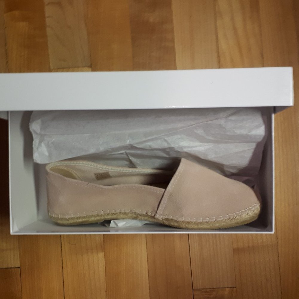 NWT Rosa Suede Espadrilles sz 39